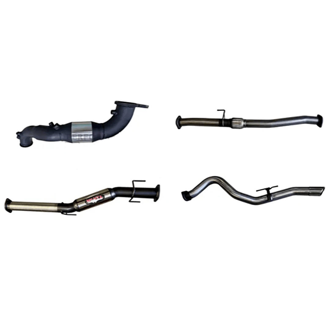 MANTA 3" TURBO BACK EXHAUST SYSTEM (DPF DELETE) FITS MAZDA BT-50 RG 3.0L TD 4CYL 2020-ON