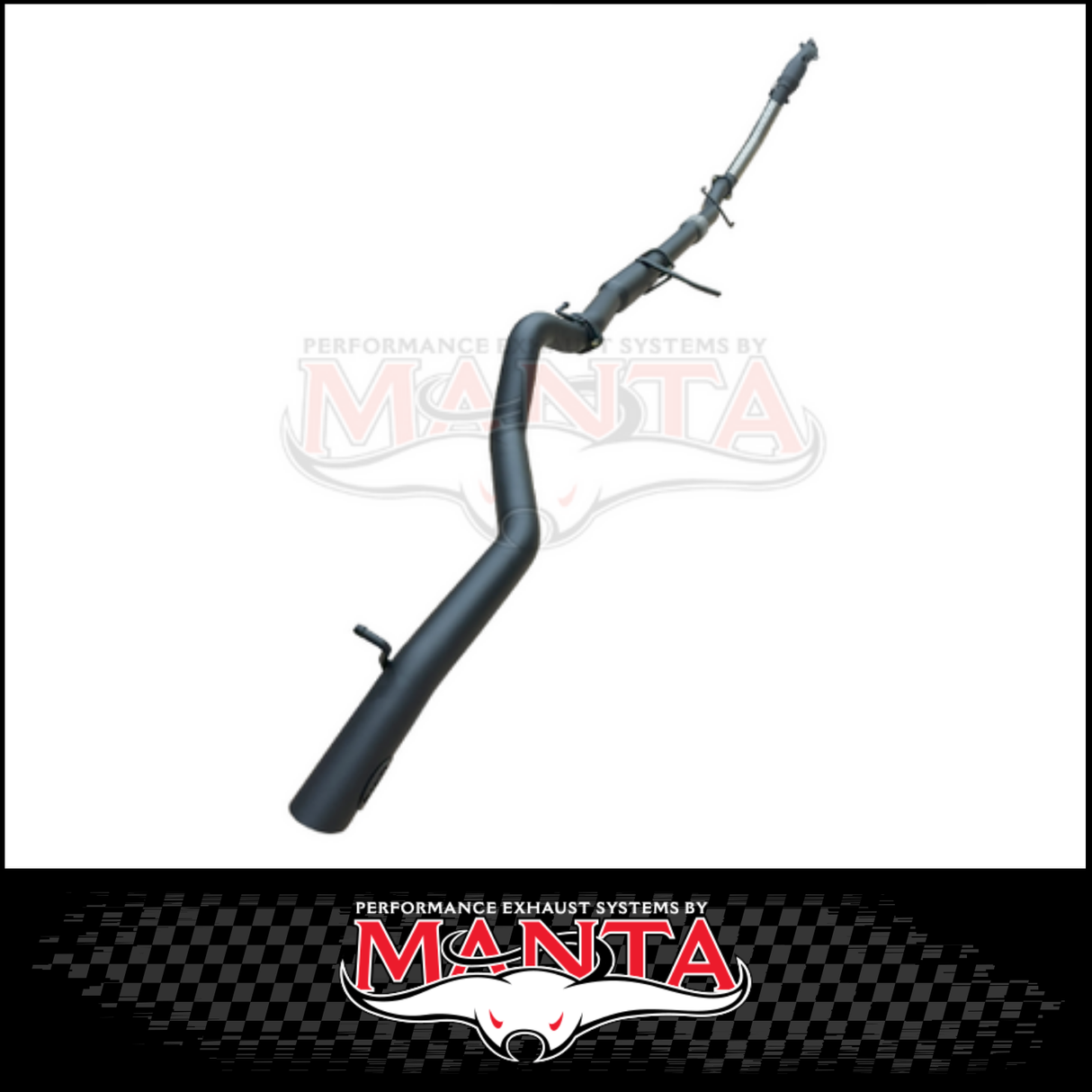 MANTA 3" TURBO BACK EXHAUST SYSTEM (DPF DELETE) FITS MITSUBISHI PAJERO SPORT QE QF QG 2.4L 4N15 4CYL 2015-2024
