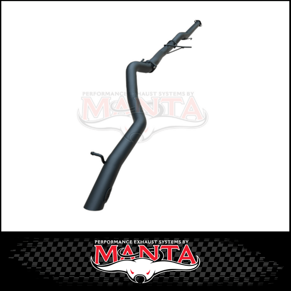 MANTA 3" DPF BACK EXHAUST SYSTEM FITS MITSUBISHI PAJERO SPORT QE QF QG 2.4L 4N15 4CYL 2015-2024 (MKMI0031)