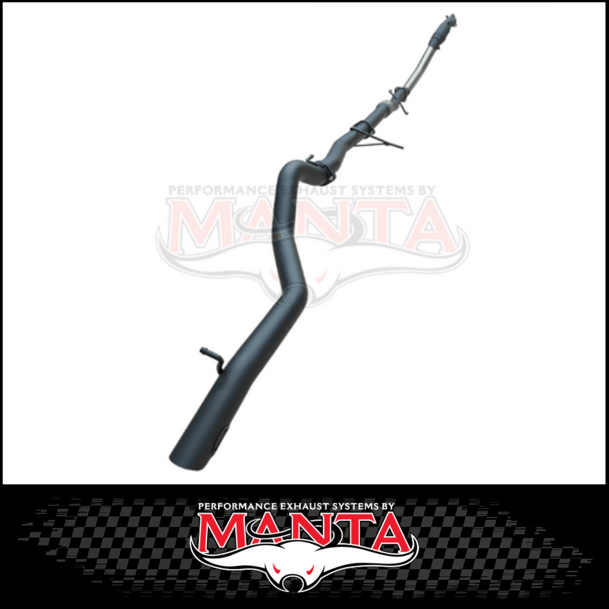 MANTA 3" TURBO BACK EXHAUST SYSTEM (DPF DELETE) FITS MITSUBISHI PAJERO SPORT QE QF QG 2.4L 4N15 4CYL 2015-2024