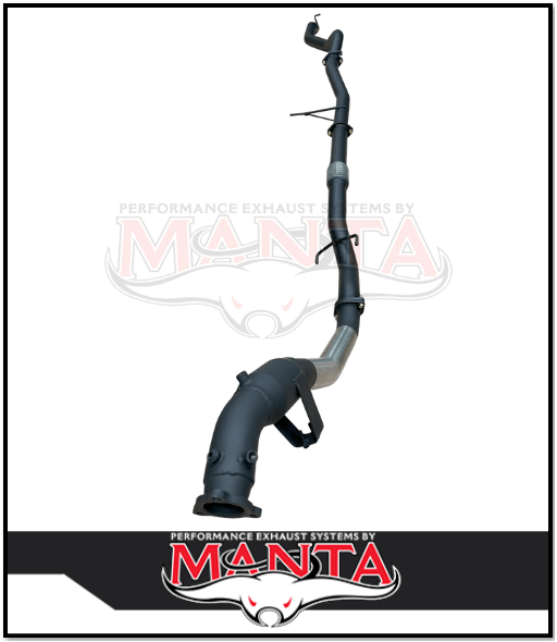 MANTA 3" TURBO BACK EXHAUST SYSTEM (DPF DELETE) FITS MITSUBISHI PAJERO SPORT QE QF QG 2.4L 4N15 4CYL 2015-2024