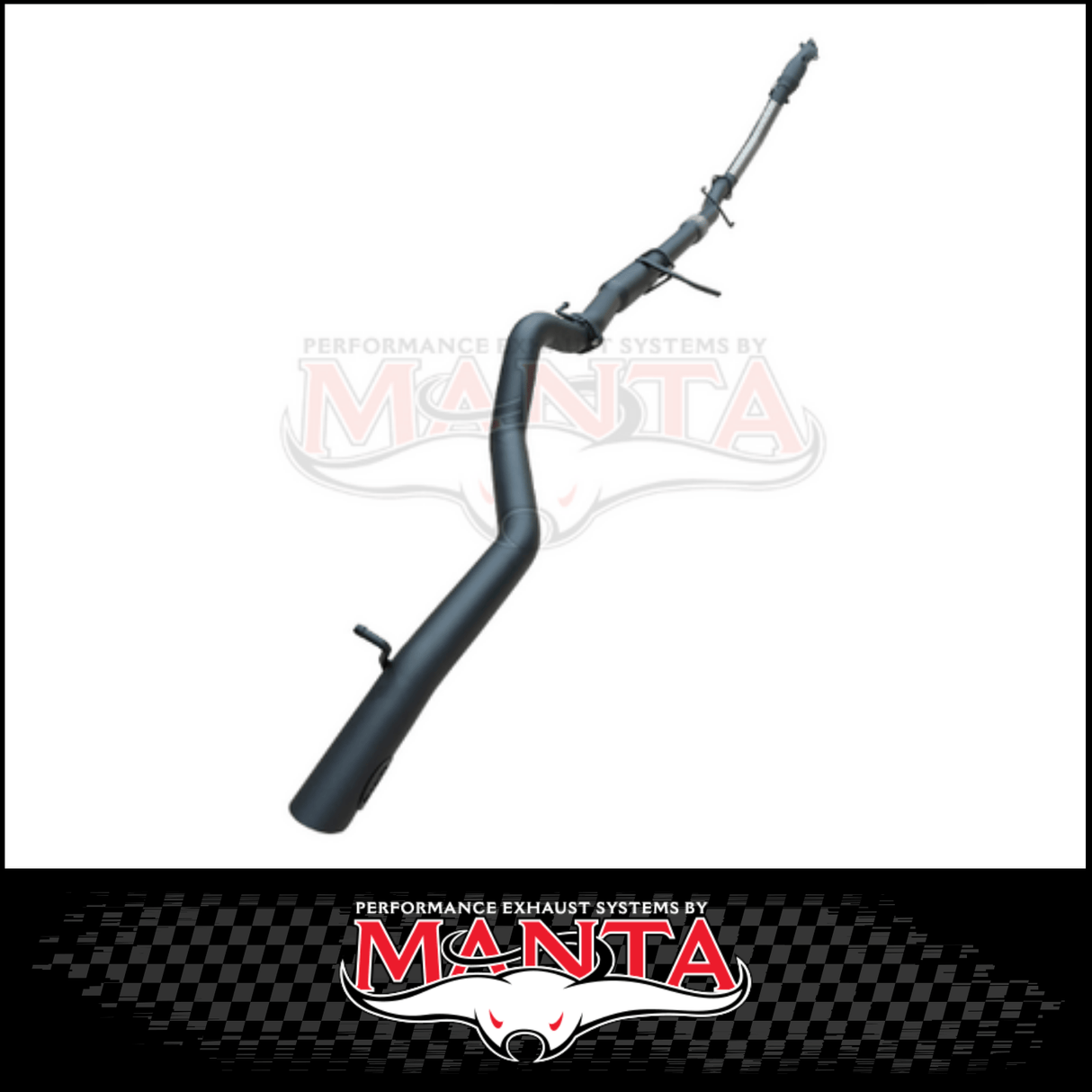 MANTA 3" TURBO BACK EXHAUST SYSTEM (DPF DELETE) FITS MITSUBISHI PAJERO SPORT QE QF QG 2.4L 4N15 4CYL 2015-2024