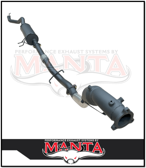 MANTA 3" TURBO BACK EXHAUST SYSTEM (DPF DELETE) FITS MITSUBISHI PAJERO SPORT QE QF QG 2.4L 4N15 4CYL 2015-2024