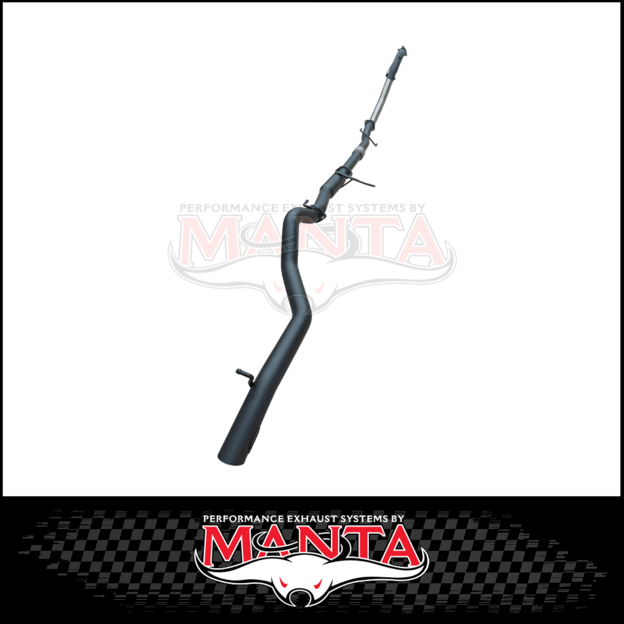 MANTA 3" TURBO BACK EXHAUST SYSTEM (DPF DELETE) FITS MITSUBISHI PAJERO SPORT QE QF QG 2.4L 4N15 4CYL 2015-2024