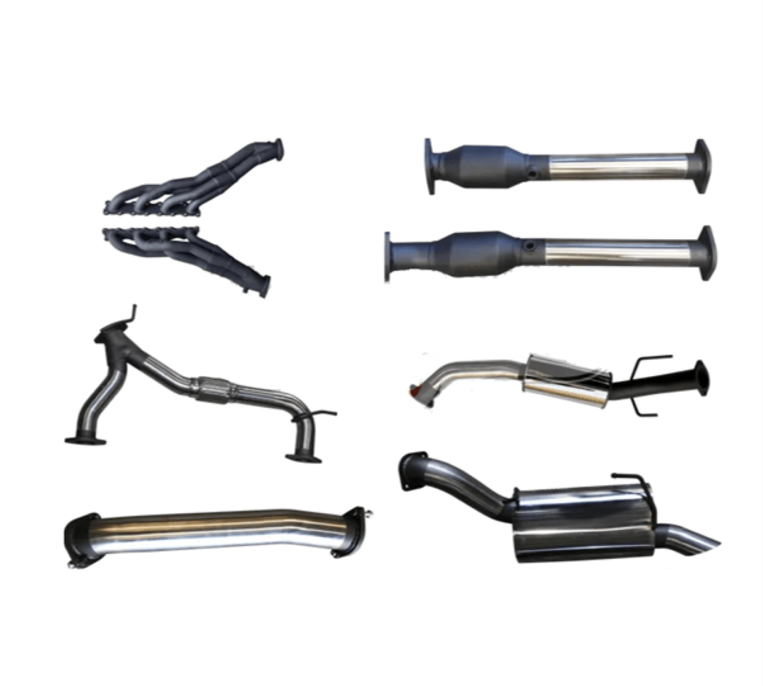 MANTA 3" STAINLESS STEEL COMPLETE ENGINE BACK EXHAUST SYSTEM FITS NISSAN PATROL Y62 5.6L V8 2012-ON