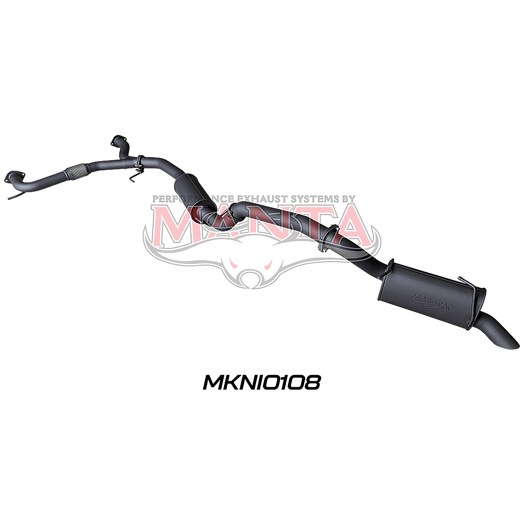 MANTA 3" CAT BACK EXHAUST SYSTEM FITS NISSAN PATROL Y62 5.6L V8 2012-ON