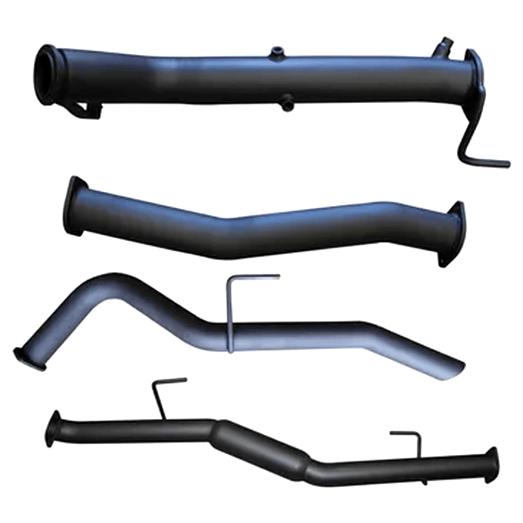 MANTA 3" TURBO BACK EXHAUST WITH NO CAT/HOTDOG FITS NISSAN NAVARA D23 NP300 2.3L TD 4CYL 2015-ON (MKNI0094)