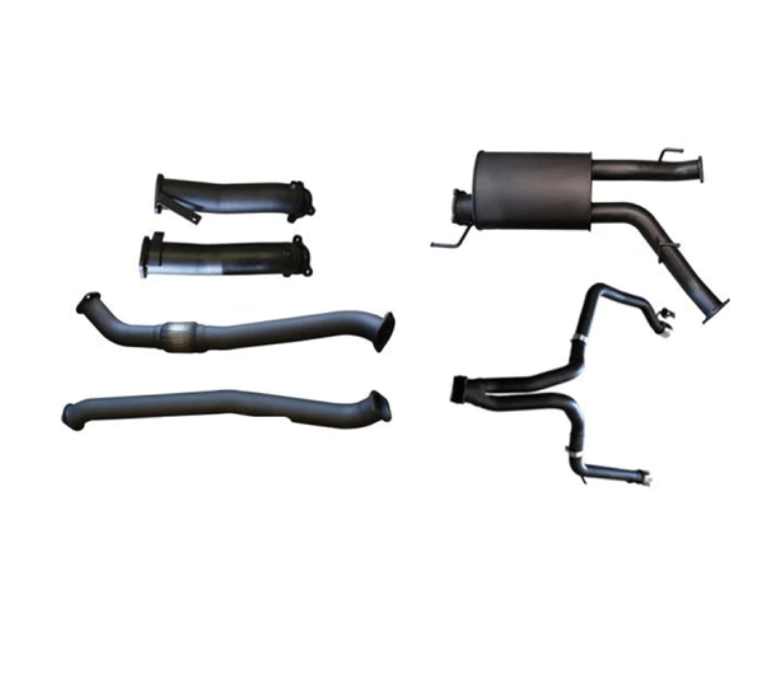 MANTA 3" TWIN TURBO BACK EXHAUST SYSTEM (L & R EXIT) FITS TOYOTA LANDCRUISER VDJ200R 2007-2015
