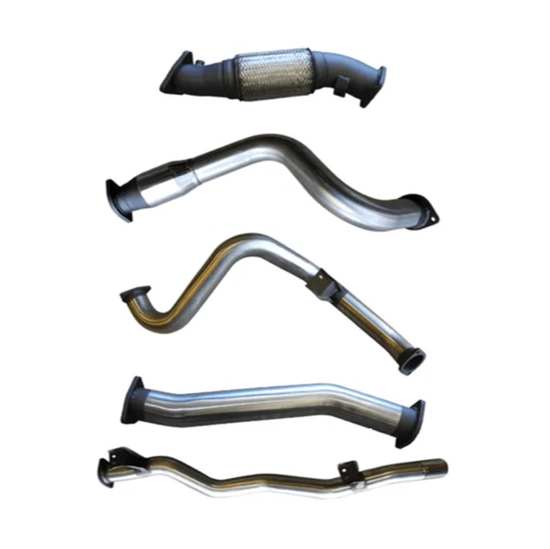 MANTA 3" STAINLESS STEEL TURBO BACK EXHAUST SYSTEM FITS TOYOTA LANDCRUISER VDJ79R 4.5L V8 SINGLE CAB 2007-2016