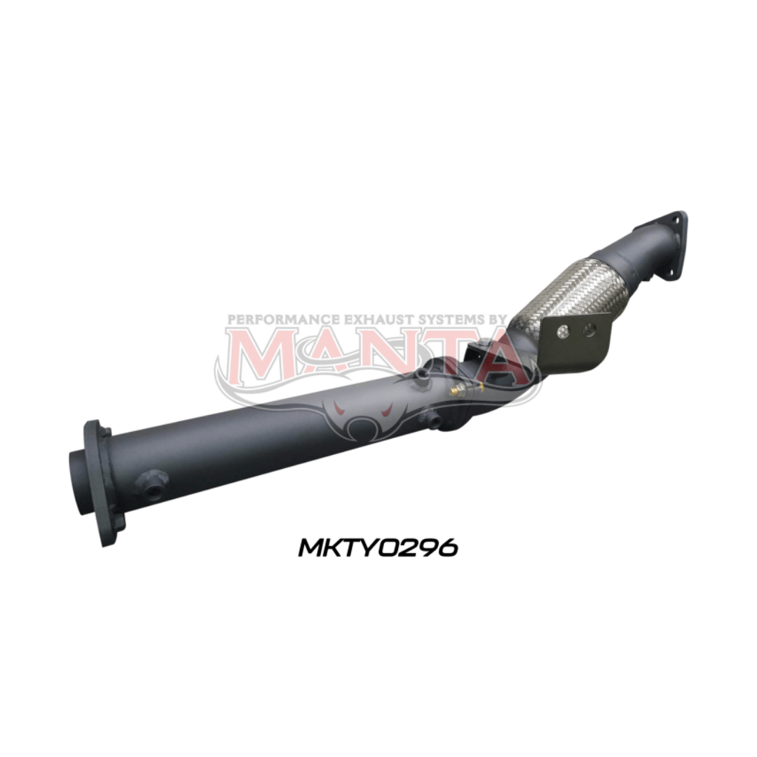 MANTA 3" DPF DELETE PIPE FITS TOYOTA LANDCRUISER VDJ79R 4.5L V8 2016-2025
