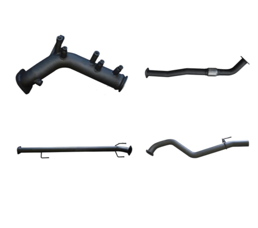 MANTA 3" TURBO BACK EXHAUST SYSTEM FITS TOYOTA HILUX GUN126R 2.8L N80 2015-ON