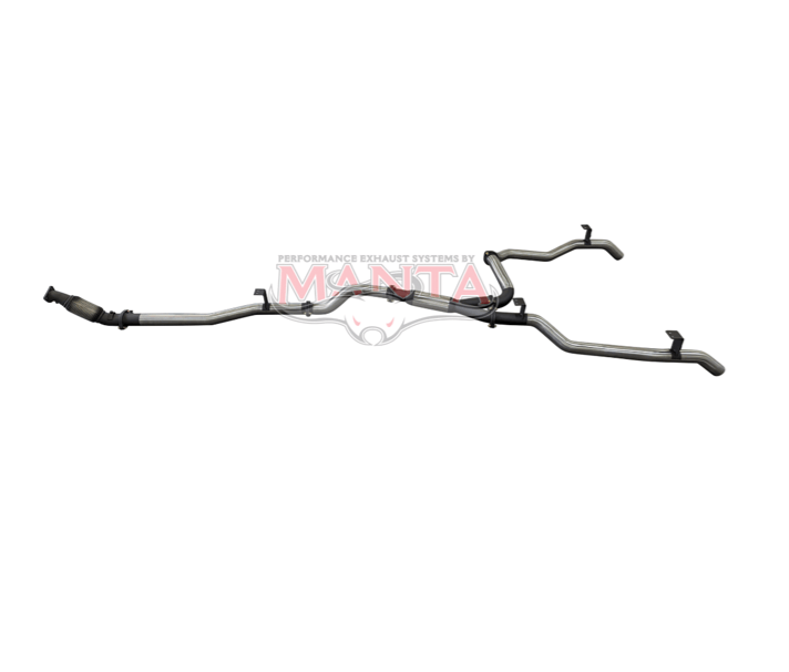 MANTA TWIN 3" TURBO BACK EXHAUST SYSTEM (DPF DELETE) FITS TOYOTA LANDCRUISER VDJ79R 4.5L V8 2016-2025