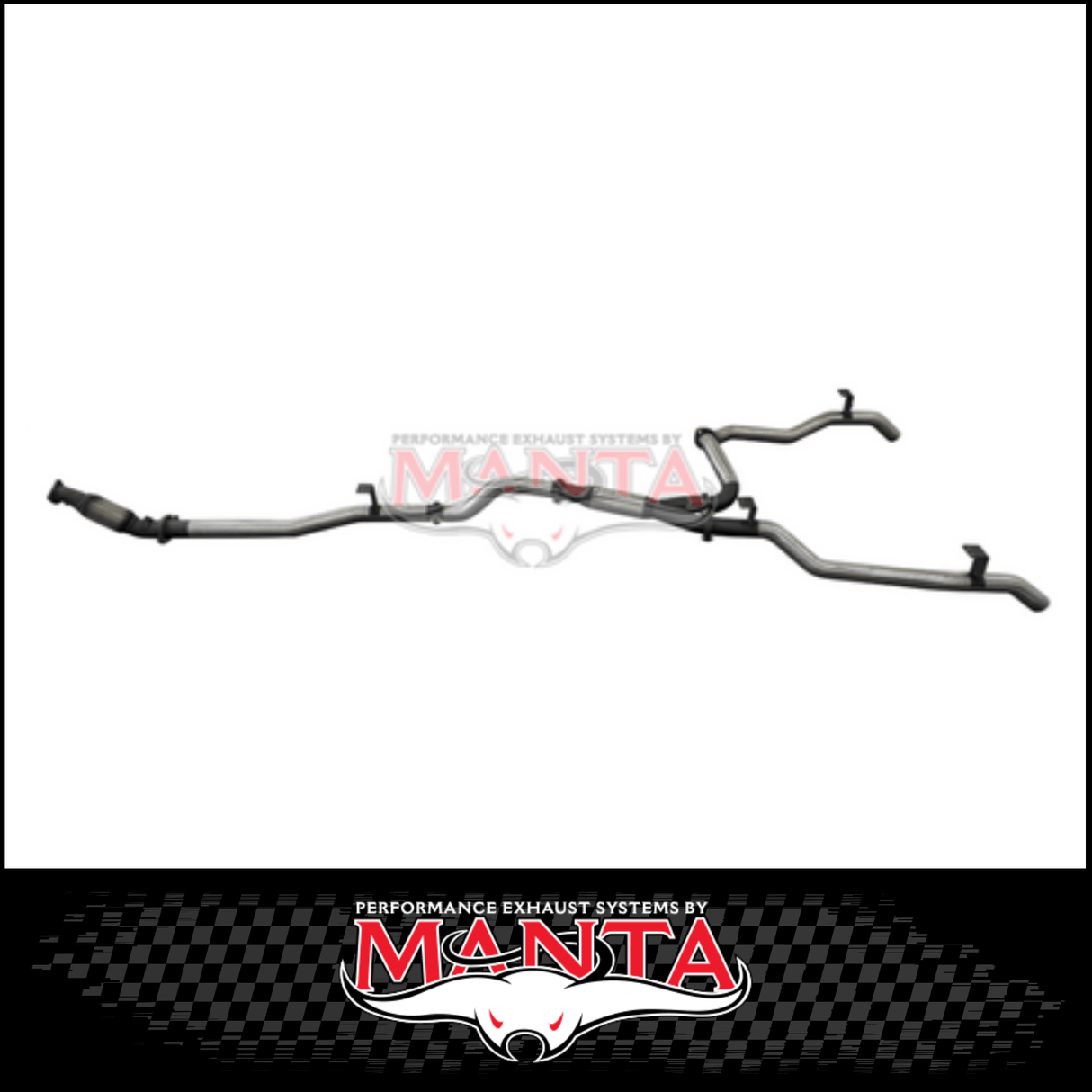 MANTA TWIN 3" TURBO BACK EXHAUST SYSTEM (DPF DELETE) FITS TOYOTA LANDCRUISER VDJ79R 4.5L V8 2016-2025