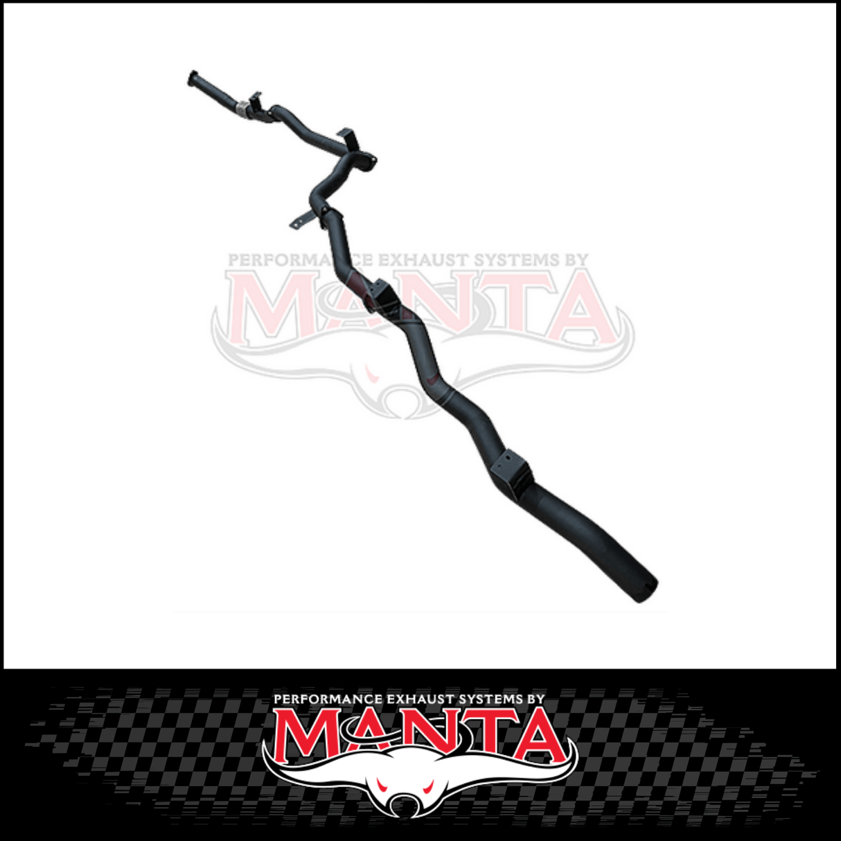 MANTA 3" DPF BACK EXHAUST SYSTEM FITS TOYOTA LANDCRUISER GDJ79R 2.8L 4CYL 10/2023-ON