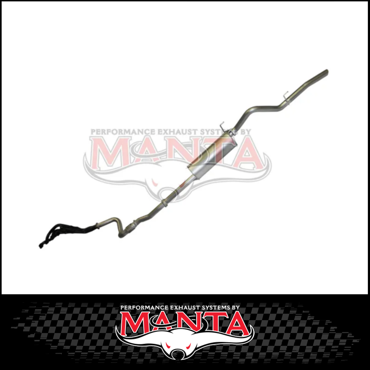 MANTA 2.5" ENGINE BACK EXHAUST SYSTEM FITS TOYOTA HILUX LN167R LN172R 3.0L 4CYL 1/1997-12/2005 (MKTY0061)