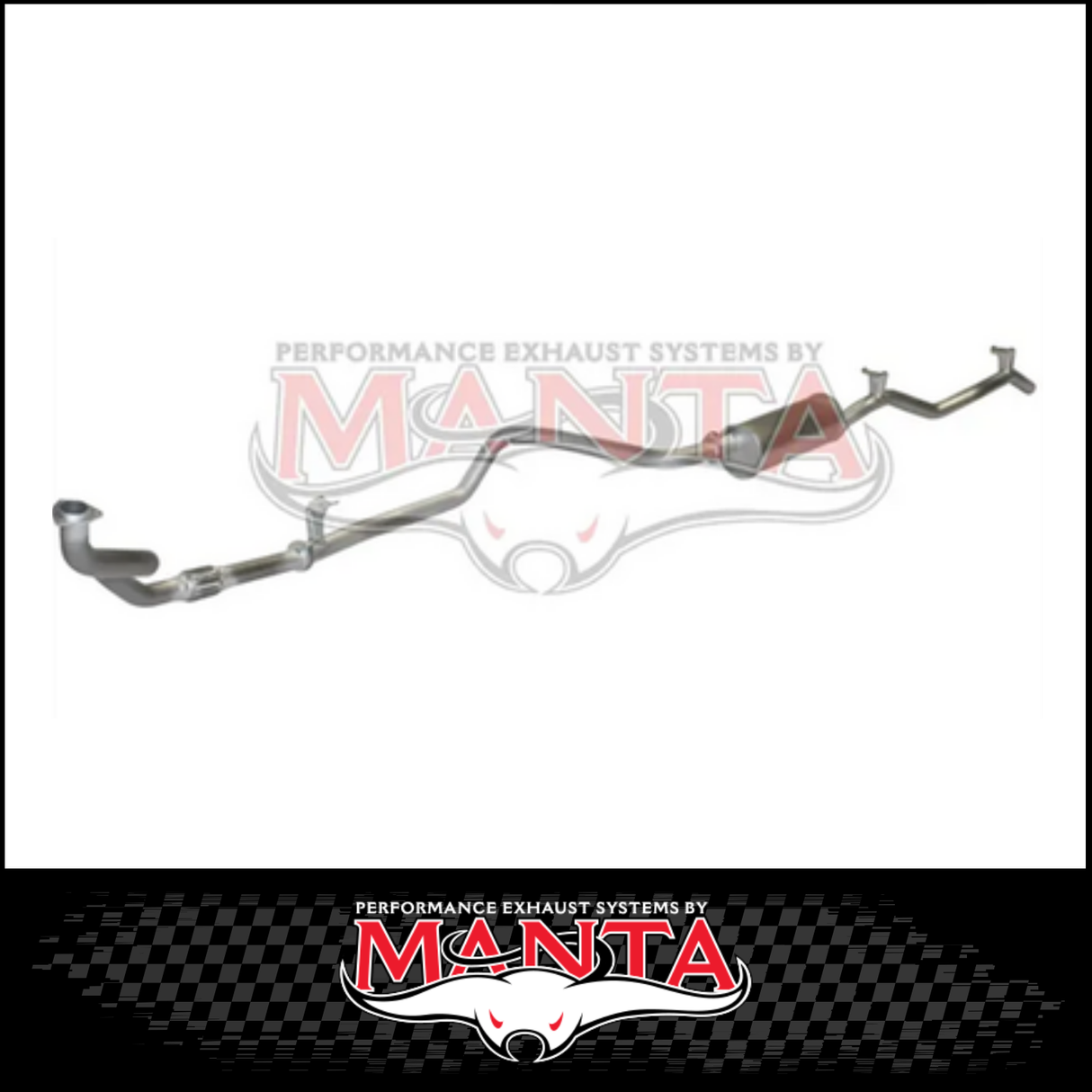 MANTA MANIFOLD BACK 2.5" EXHAUST SYSTEM FITS TOYOTA LANDCRUISER HZJ79R 4.2L 1HZ 1999-2007 (MKTY0071)