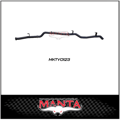 MANTA 3" DPF BACK EXHAUST SYSTEM FITS TOYOTA LANDCRUISER VDJ79R 4.5L V8 2016-2025 (MKTY0123)