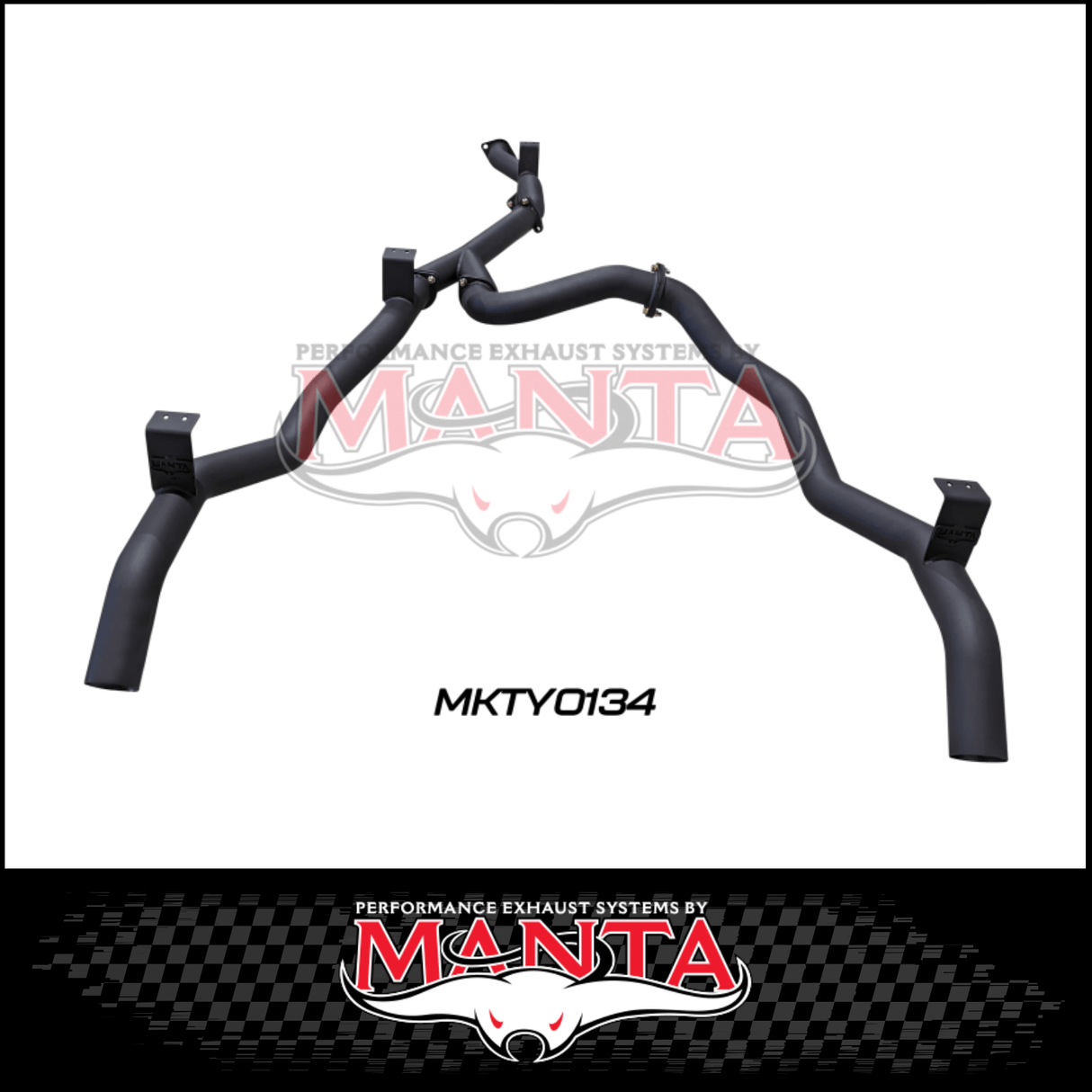 MANTA TWIN 3" DPF BACK EXHAUST SYSTEM FITS TOYOTA LANDCRUISER VDJ79R 4.5L V8 2016-2025