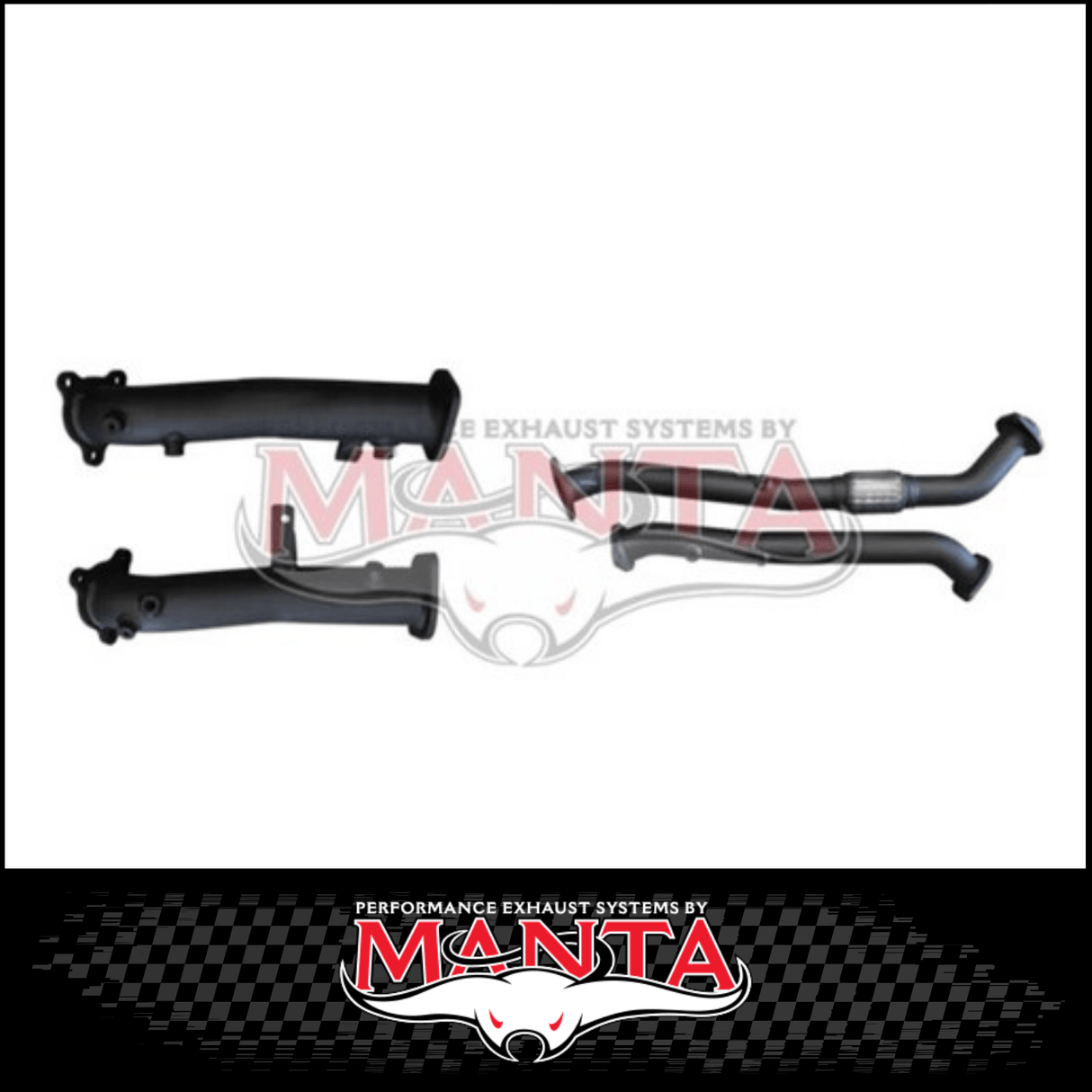 MANTA STAINLESS STEEL DPF DELETE KIT FITS TOYOTA LANDCRUISER VDJ200R 4.5L V8 2015-2021