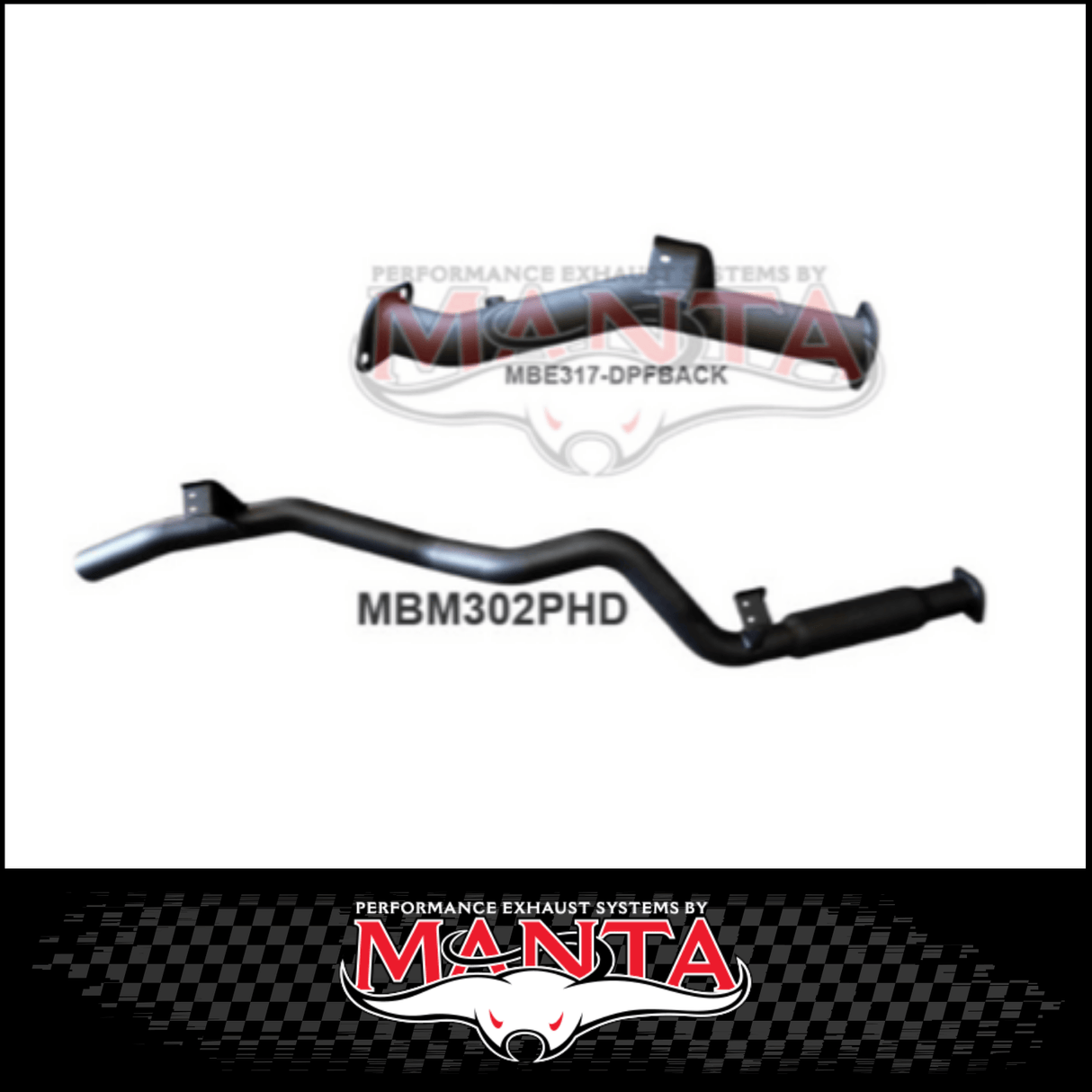 MANTA 3" STAINLESS STEEL DPF BACK EXHAUST SYSTEM FITS TOYOTA LANDCRUISER VDJ76R 4.5L V8 WAGON 2016-2025