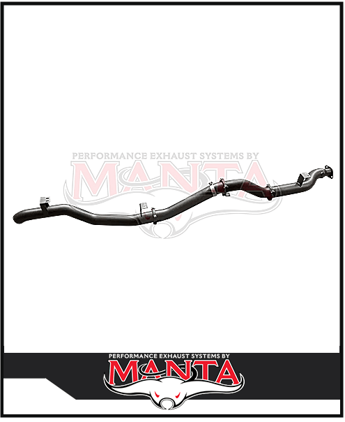 MANTA 4" DPF BACK EXHAUST SYSTEM FITS TOYOTA LANDCRUISER VDJ79R 4.5L V8 2016-2025