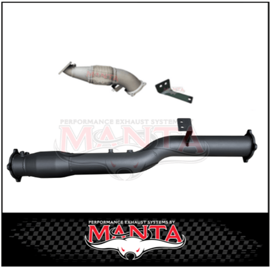 MANTA 4" DPF DELETE (BOLTS TO MANTA 4" SYSTEM ONLY) FITS TOYOTA LANDCRUISER VDJ79R 4.5L V8 2016-2025