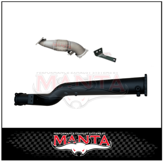 MANTA 4" DPF DELETE (BOLTS TO MANTA 4" SYSTEM ONLY) FITS TOYOTA LANDCRUISER VDJ79R 4.5L V8 2016-2025