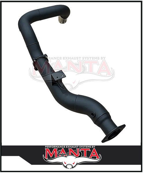MANTA 4" DPF BACK SIDE-EXIT EXHAUST SYSTEM FITS TOYOTA LANDCRUISER VDJ79R 4.5L V8 DUAL CAB 2016-2025