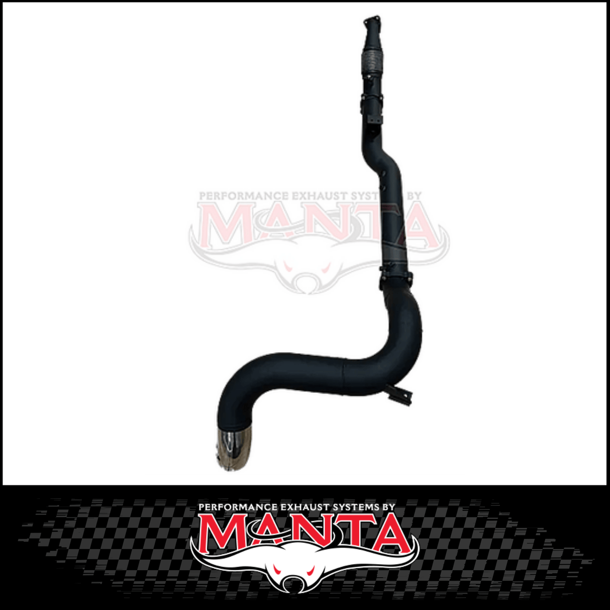 MANTA 4" TURBO BACK SIDE-EXIT EXHAUST SYSTEM (DPF DELETE) FITS TOYOTA LANDCRUISER VDJ79R 4.5L V8 DUAL CAB 2016-2025