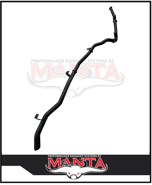 MANTA 3" DPF BACK EXHAUST SYSTEM FITS TOYOTA LANDCRUISER GDJ79R 2.8L 4CYL 10/2023-ON