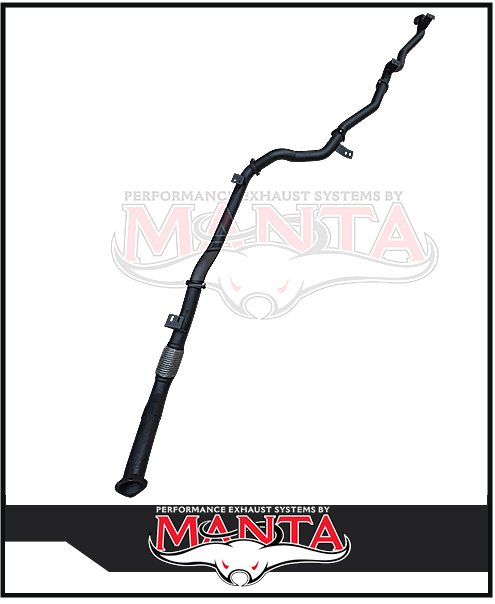 MANTA 3" DPF BACK EXHAUST SYSTEM FITS TOYOTA LANDCRUISER GDJ79R 2.8L 4CYL 10/2023-ON