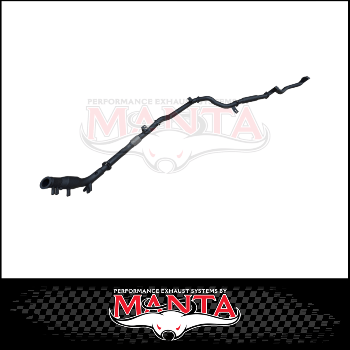 MANTA 3" TURBO BACK EXHAUST SYSTEM (DPF DELETE) FITS TOYOTA LANDCRUISER GDJ79R 2.8L 4CYL 10/2023-ON