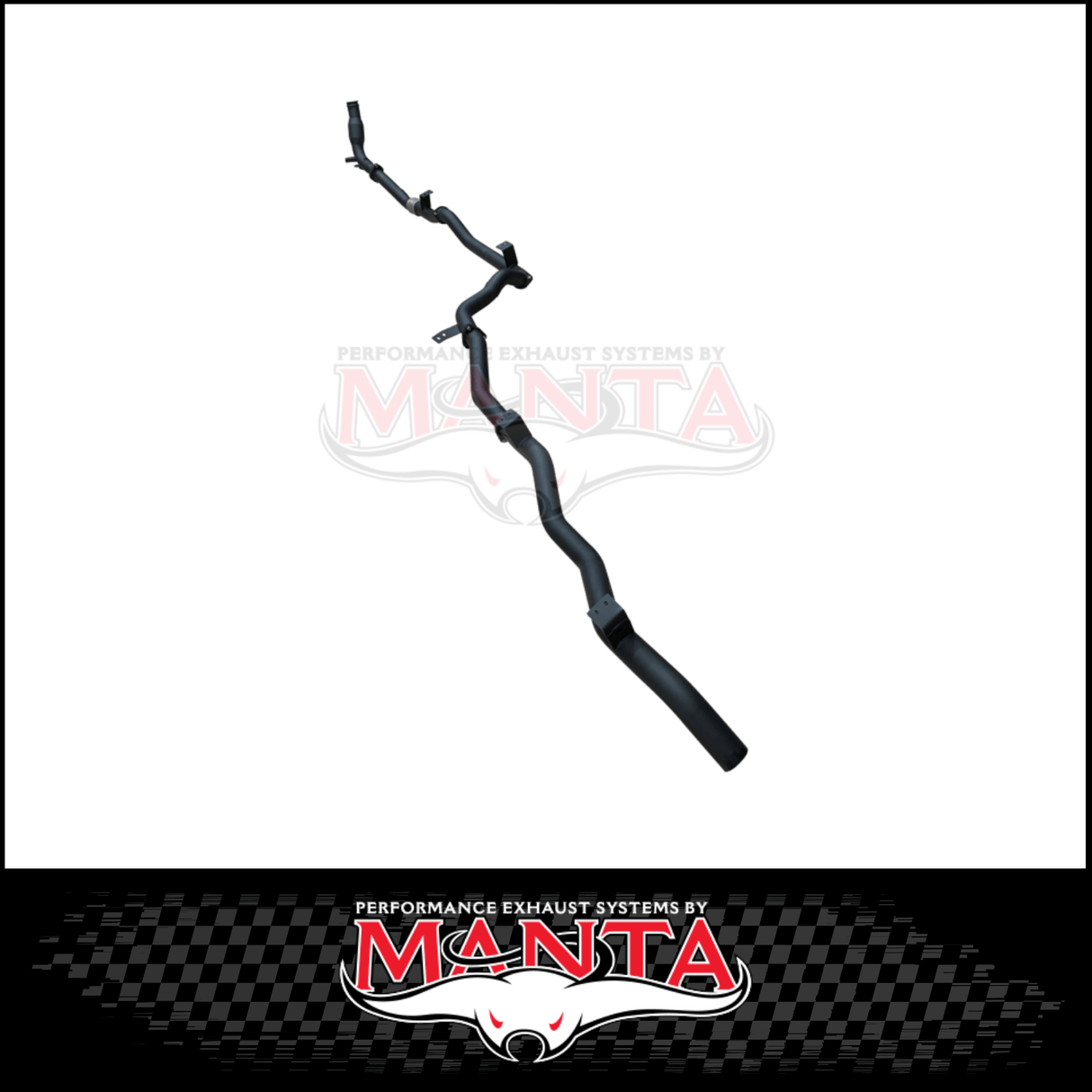 MANTA 3" TURBO BACK EXHAUST SYSTEM (DPF DELETE) FITS TOYOTA LANDCRUISER GDJ79R 2.8L 4CYL 10/2023-ON