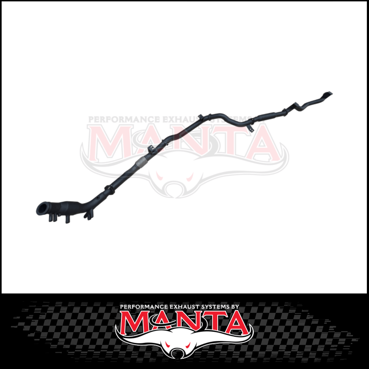 MANTA 3" TURBO BACK EXHAUST SYSTEM (DPF DELETE) FITS TOYOTA LANDCRUISER GDJ79R 2.8L 4CYL 10/2023-ON