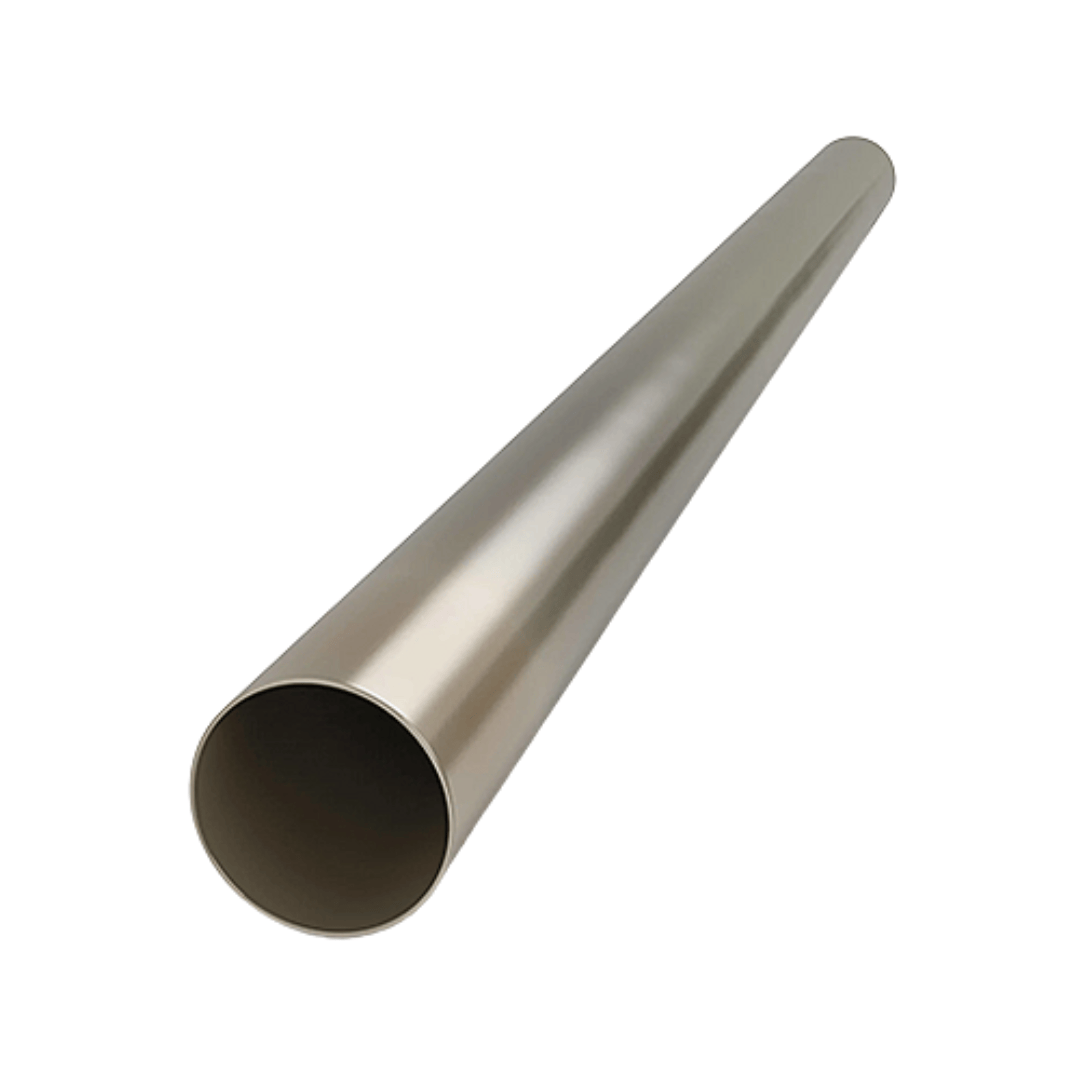 3" (76MM) INCH MILD STEEL STRAIGHT EXHAUST TUBE X 1 METRE