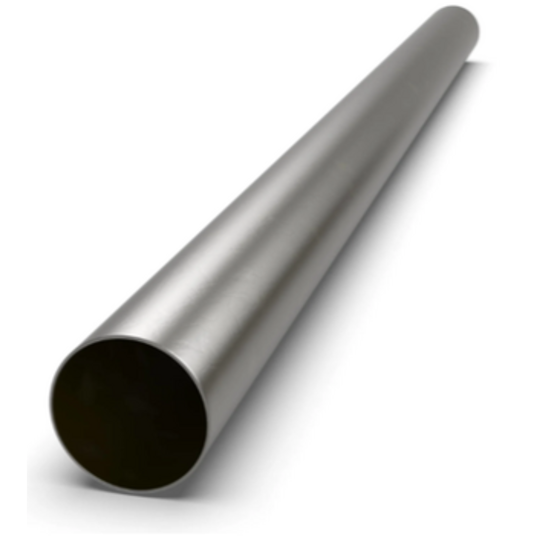 3.5" (89MM) INCH MILD STEEL STRAIGHT EXHAUST TUBE X 1 METRE