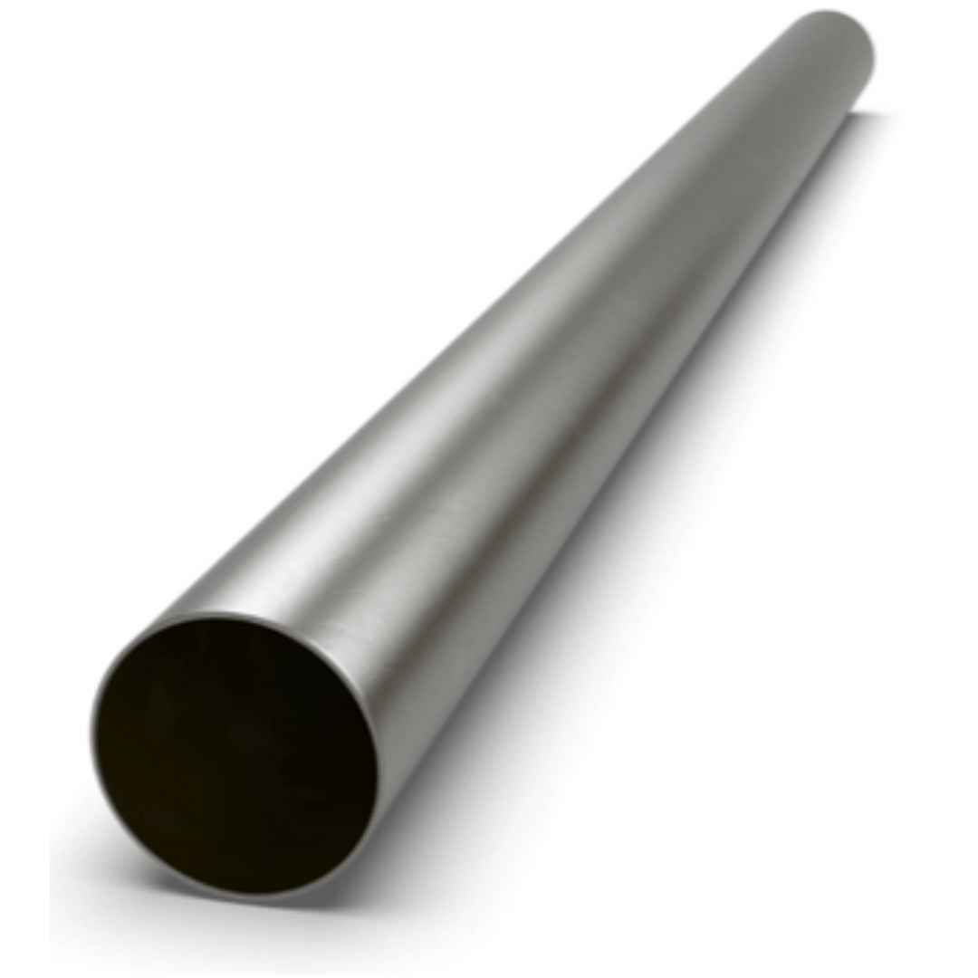3.5" (89MM) INCH MILD STEEL STRAIGHT EXHAUST TUBE X 1 METRE
