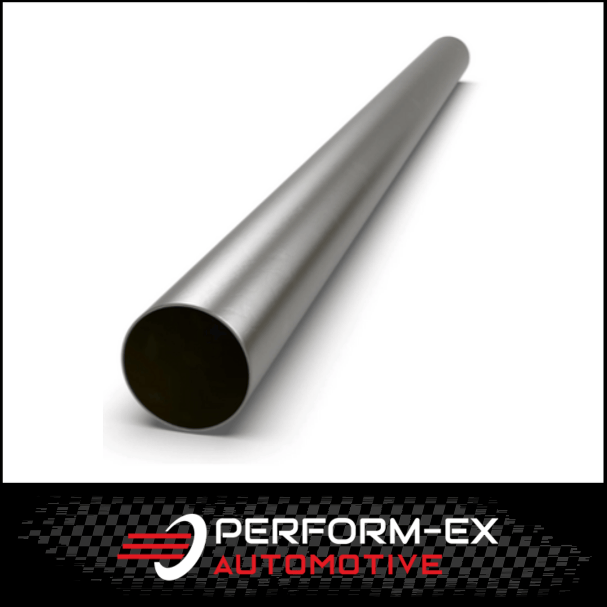 3.5" (89MM) INCH MILD STEEL STRAIGHT EXHAUST TUBE X 1 METRE