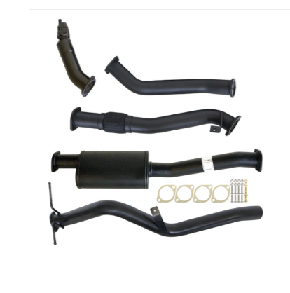 PERFORM-EX 3" TURBO BACK EXHAUST WITH MUFFLER FITS NISSAN NAVARA D22 3.0L ZD30 2001-2006 (NI213-MO)