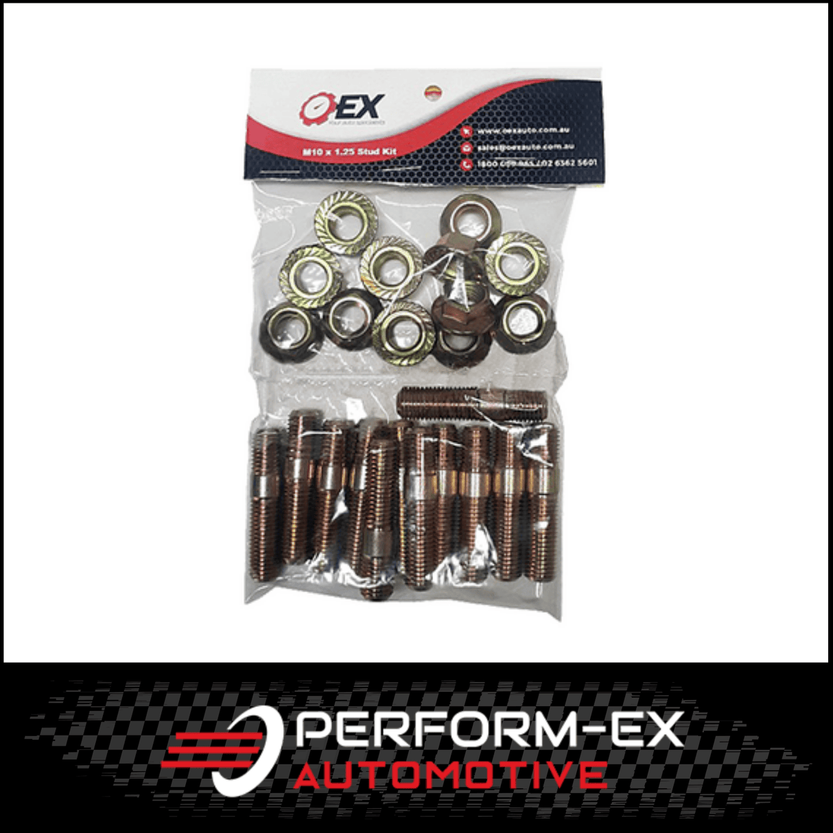 EXHAUST MANIFOLD STUD & NUT KIT FITS TOYOTA LANDCRUISER HZJ80R 4.2L 1HZ