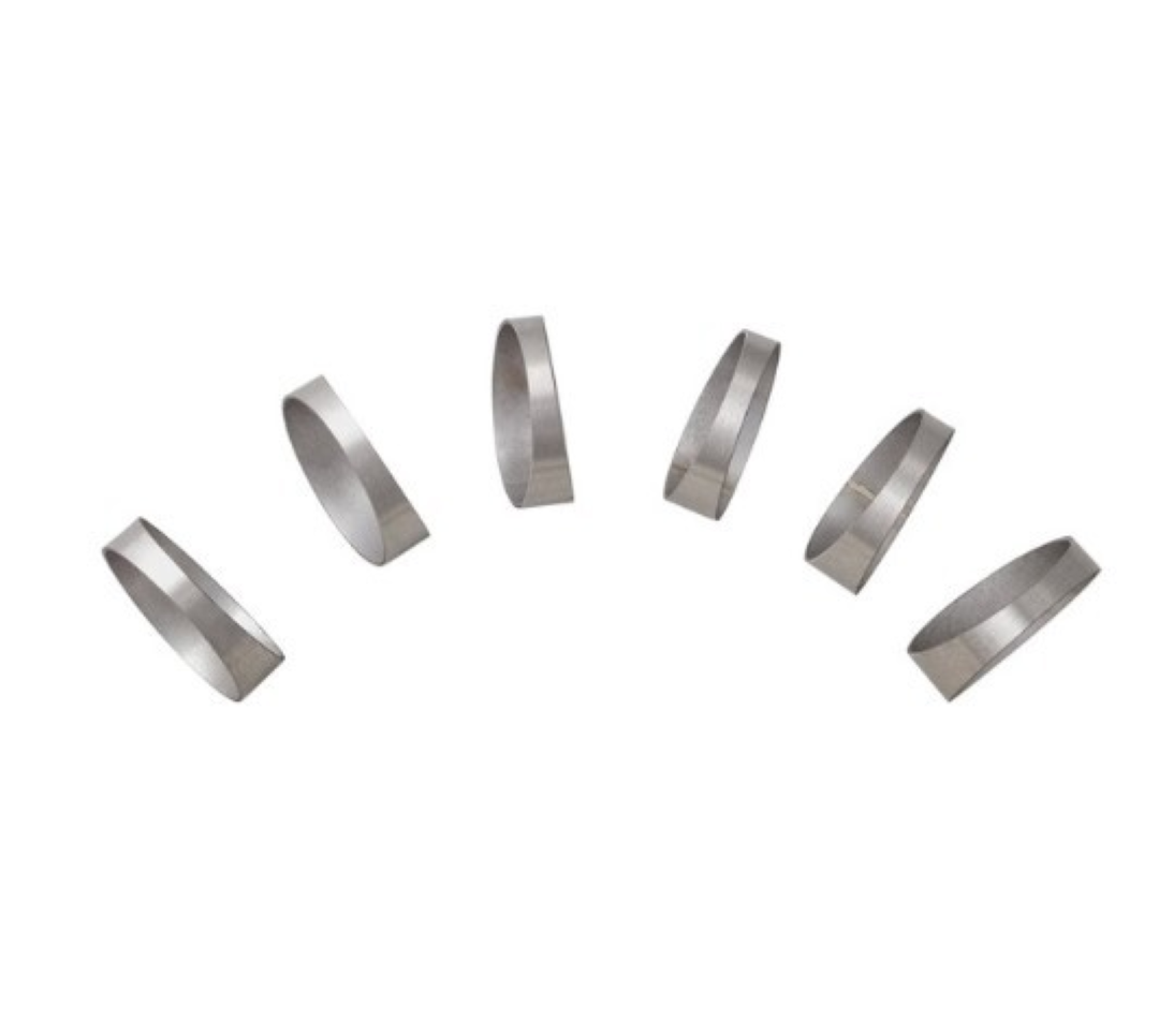 2.5" X 90 DEGREE PIE CUT CUT BEND 1D TIGHT RADIUS BRUSHED 304 STAINLESS STEEL