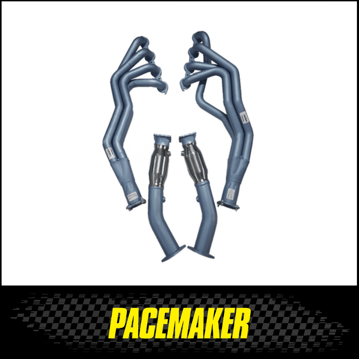 PACEMAKER 1 3/4in EXTRACTORS & 3in HIGH FLOW CATS FITS HOLDEN COMMODORE VT VU VX VZ VY 5.7L 6.0L V8 (PH5361KIT)