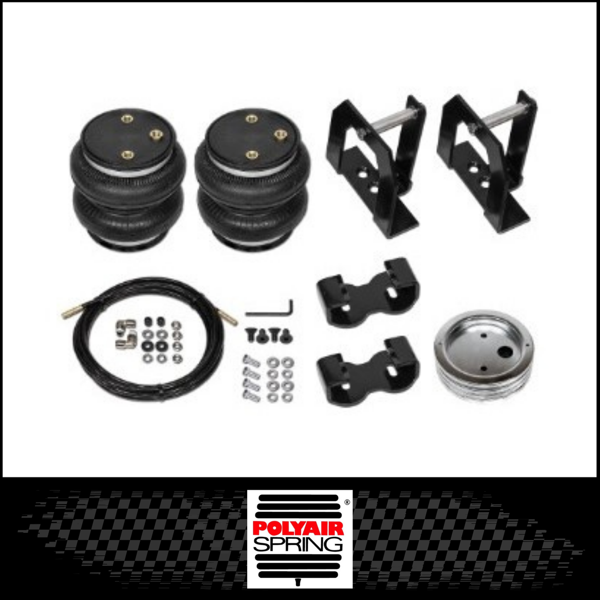 POLYAIR AIRBAG SUSPENSION KIT FITS TOYOTA HILUX GUN126R N80 1/2015-ON