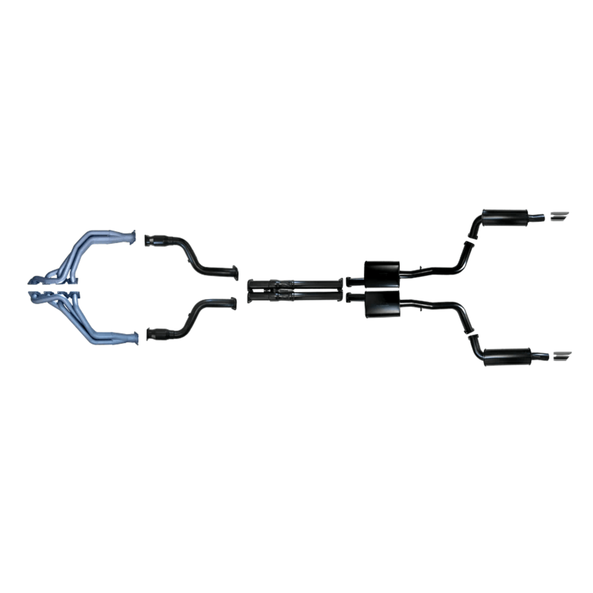 PACEMAKER ENGINE BACK EXHAUST SYSTEM FITS CHRYSLER 300C SRT8 6.4L V8 2012-2022 (PP2634-52)