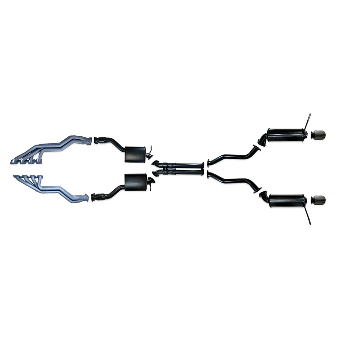 PACEMAKER HEADERS, CATS AND 3in CATBACK EXHAUST SYSTEM FITS JEEP GRAND CHEROKEE WK2 SRT8 6.4L V8 2012-2021 (PP2654-52)