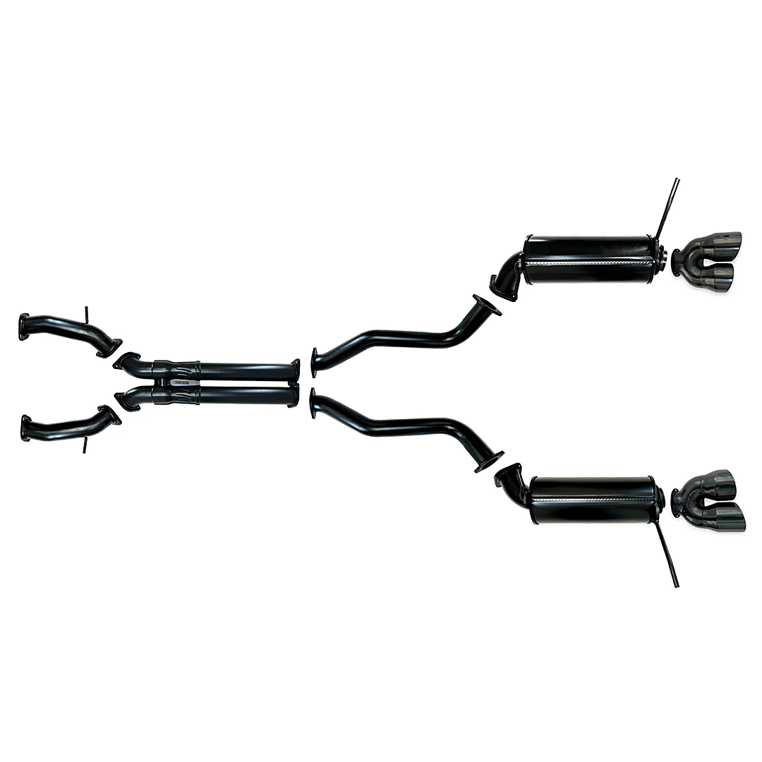 PACEMAKER 3in CATBACK EXHAUST SYSTEM FITS JEEP GRAND CHEROKEE WK2 TRACKHAWK 6.4L SUPERCHARGED V8 2018-2021 (PP2655-51)