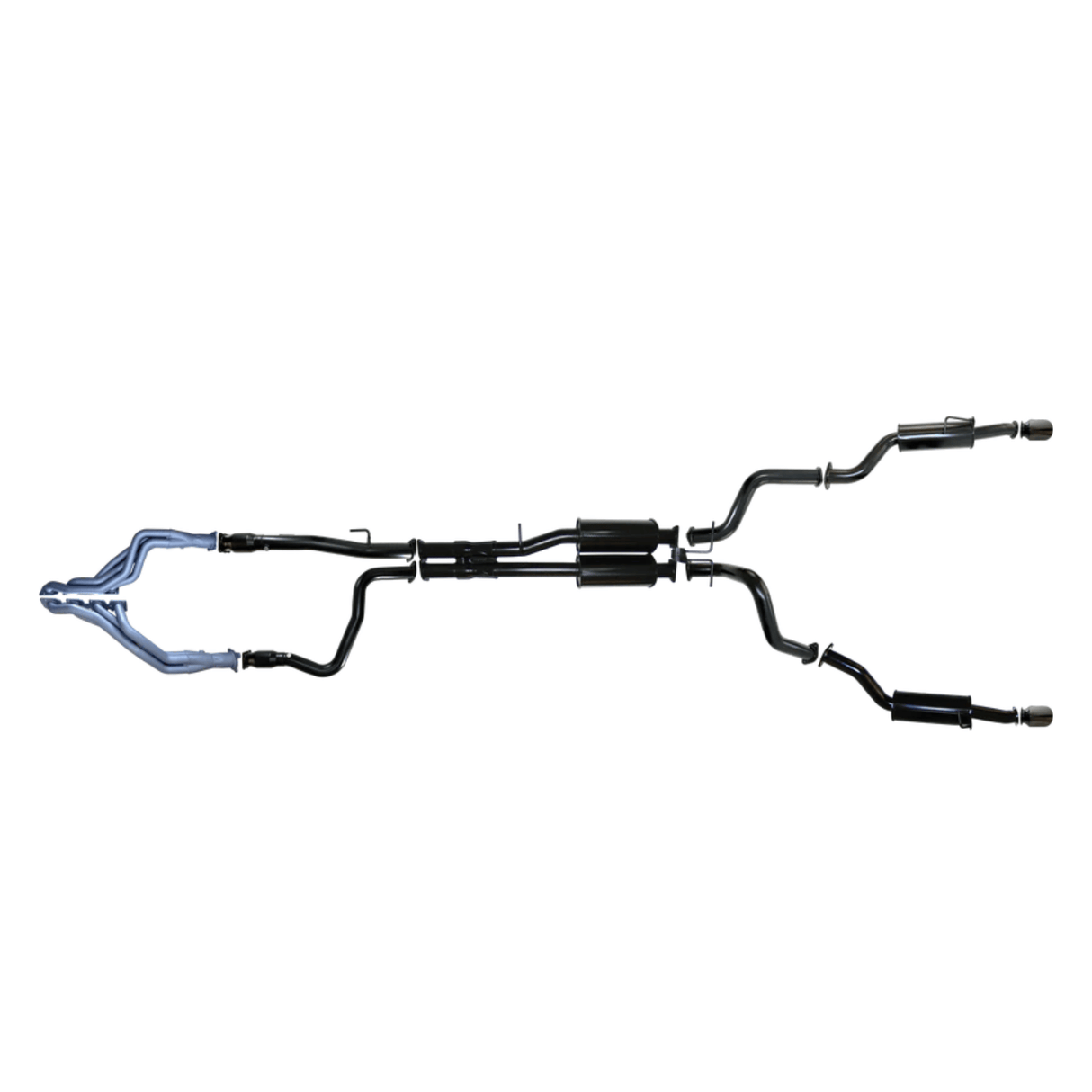PACEMAKER HEADERS, CATS AND 3in CATBACK EXHAUST SYSTEM FITS RAM 1500 DT TRX 6.2L SUPERCHARGED V8 2021-ON (PP2662-25)