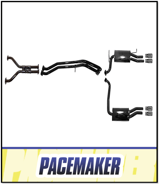 PACEMAKER CATBACK EXHAUST SYSTEM FITS FPV FALCON FG GT 5.4L BOSS SEDAN 6/2008-9/2010 (PP4007-04)