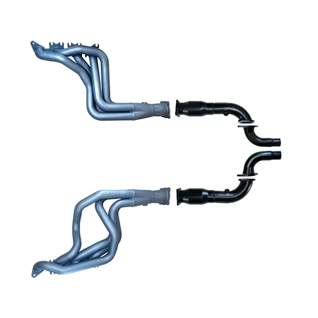 PACEMAKER CERAMIC COATED HEADERS & CATS TO SUIT FACTORY EXHAUST FITS FORD MUSTANG FO S650 7TH GEN 5.0L V8 COYOTE 7/2023-ON (PP4182-59)