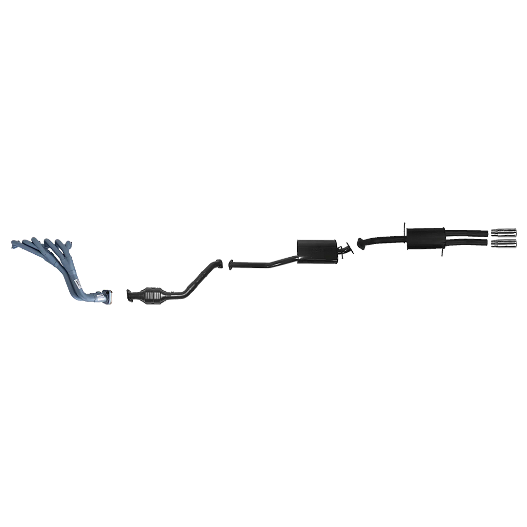 PACEMAKER EXTRACTORS, CAT & CATBACK EXHAUST SYSTEM FITS FORD FALCON BA BF FG 4.0L XL XLS UTE 10/2002-10/2016 (PP4490-07)